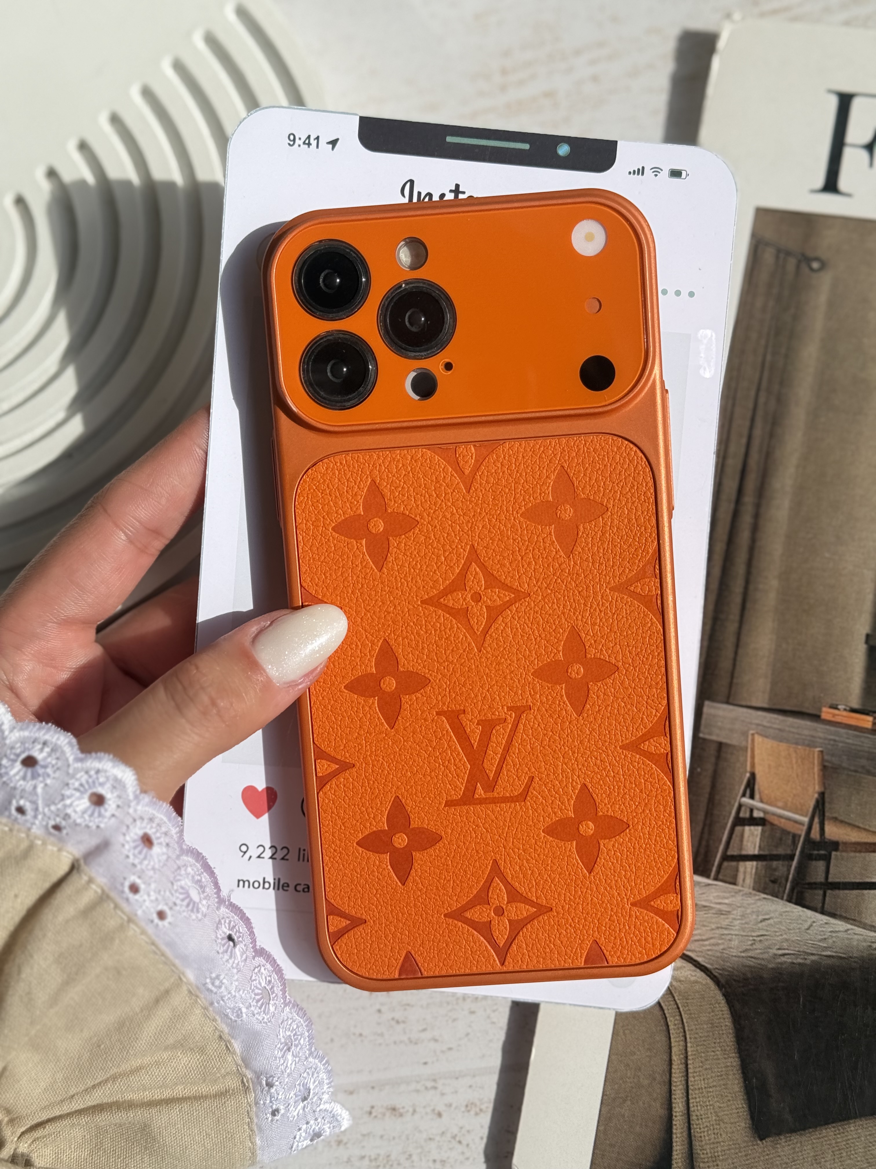 قاب Orange LV (کدC2198)