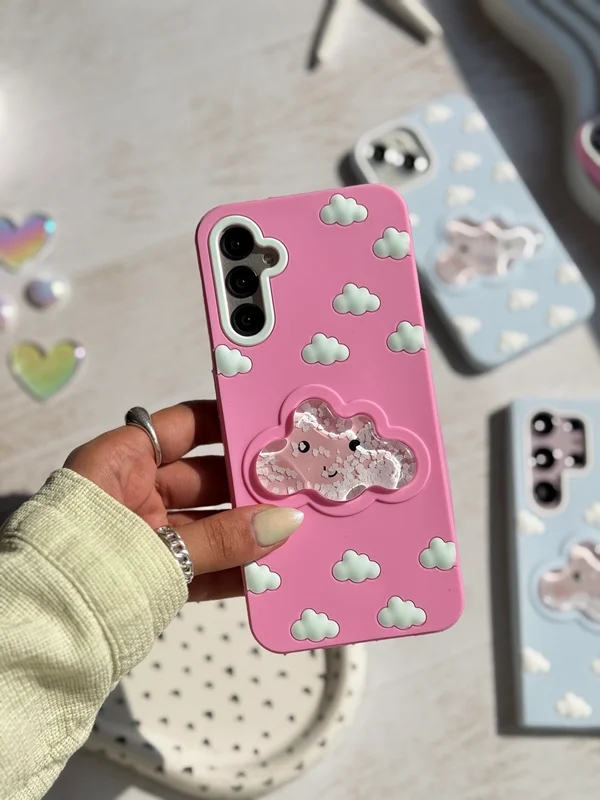 Fantasy Cloud aquarium silicone iPhone 12 and iPhone 12 pro