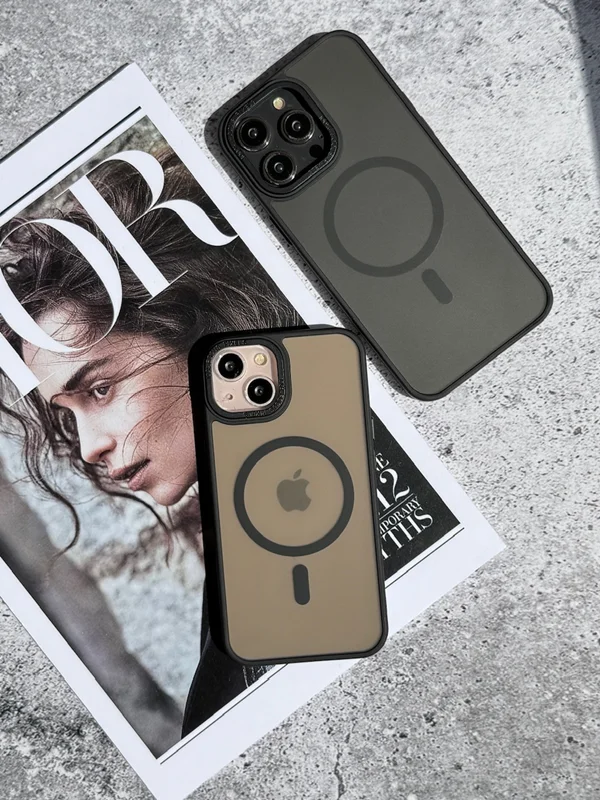 قاب آیفون مگ سیف دار مات