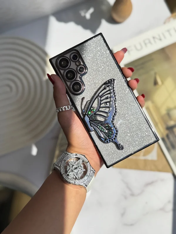 Shine aquarium butterfly wing Samsung A71 frame