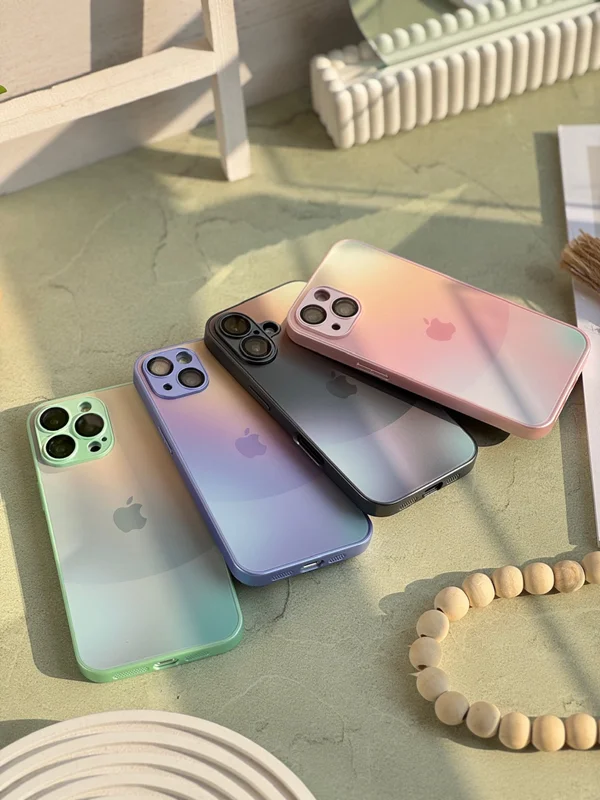 iPhone 15 case with quartz design