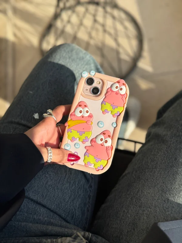 Patrick playful fantasy silicone Samsung A25 phone case