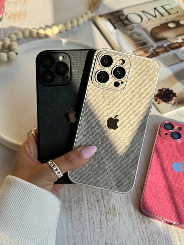 Alcantara fabric iPhone 12 Pro Max frame