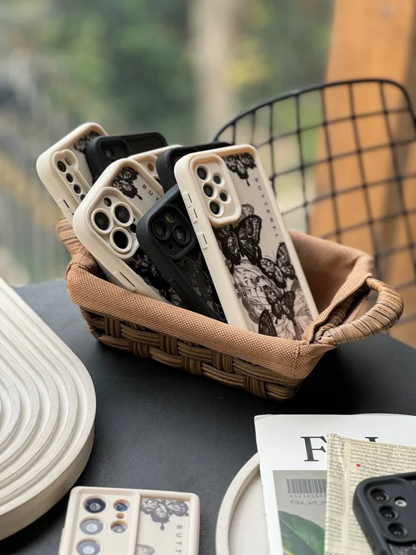 Solid frame butterfly design Samsung A53