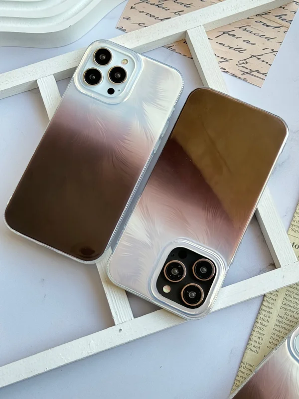 Soft drink pastel brush case for iPhone