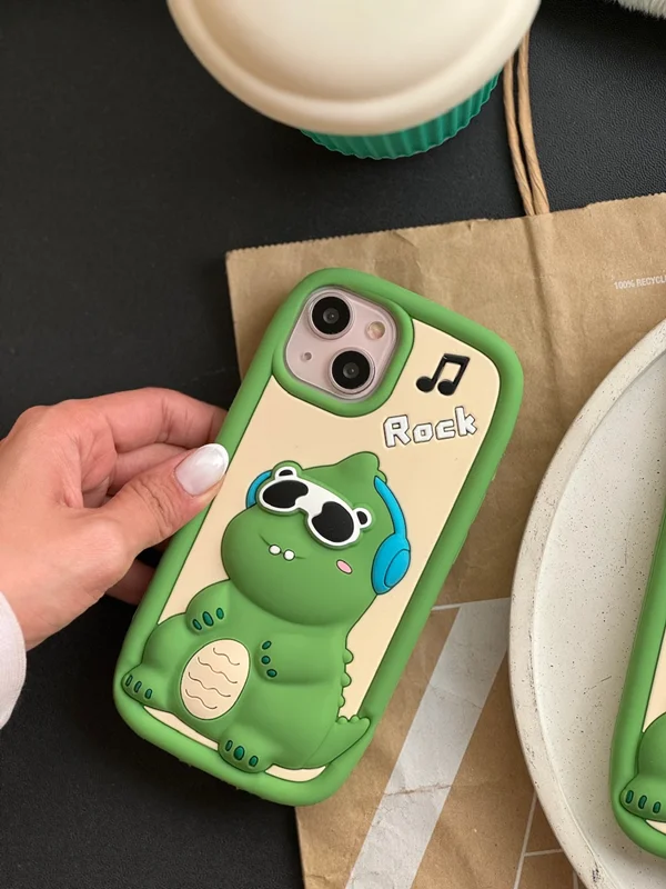 Dinosaur fantasy silicone Xiaomi Poco X6 Pro  case