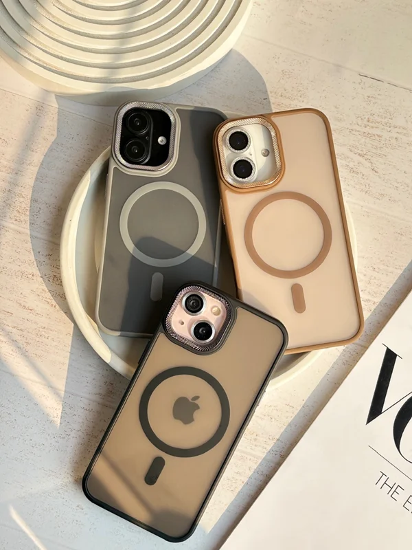 Matte Mag Safe carbon case for iPhone