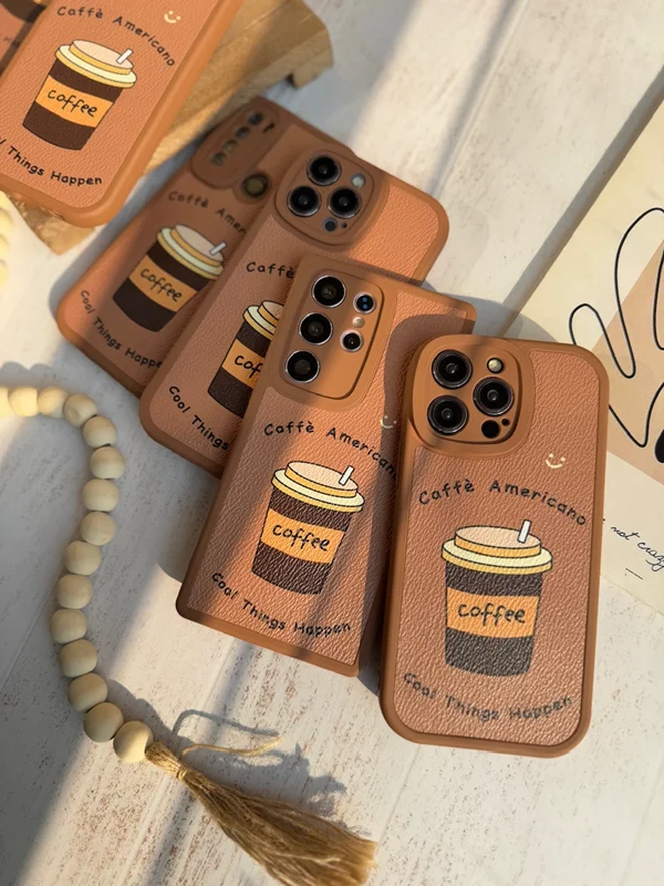 Coffee design Samsung A73 phone case