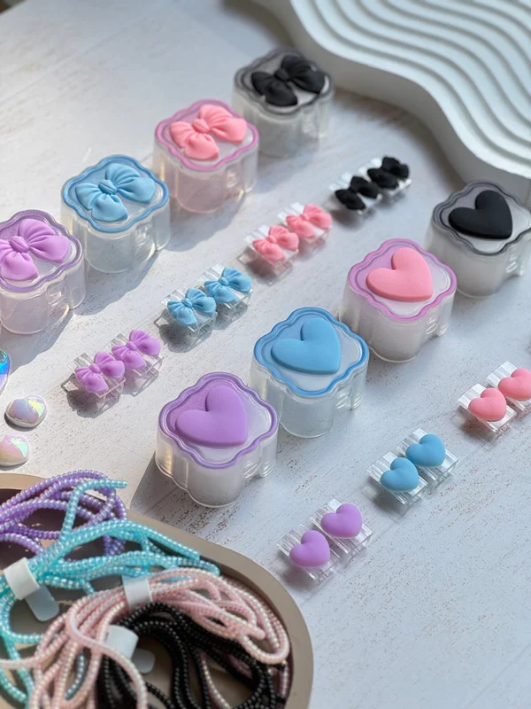 iPhone 20W Charger Cover with 3D Heart & Bow Design