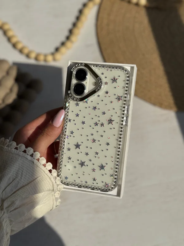 Star Rain Glitter Phone Case iPhone 13 phone