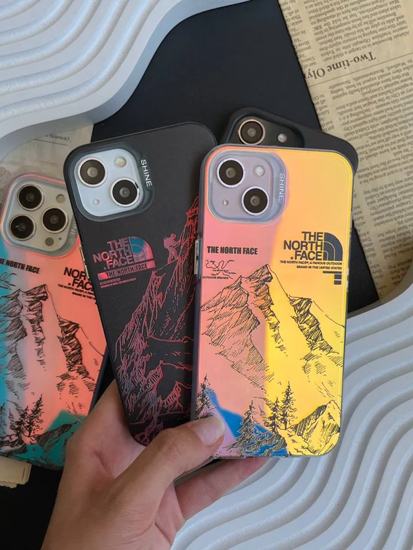 North face hologram iPhone 12-12 Pro case