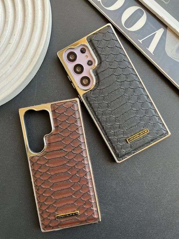 JDK Samsung S23 Fe leather case