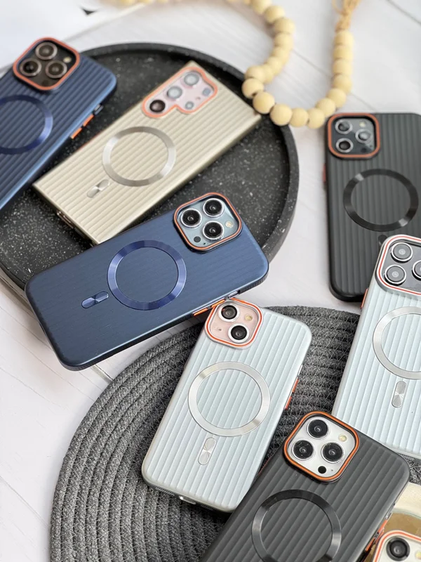 Mag safe iPhone case with shutter design