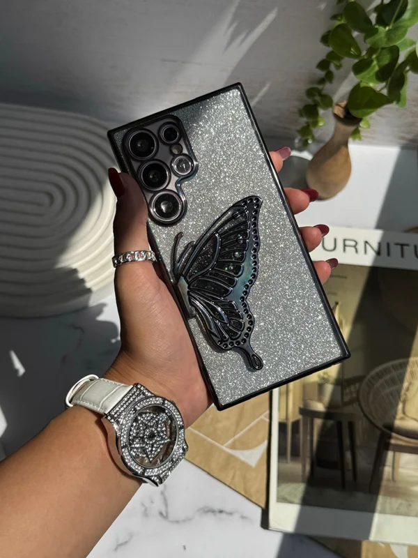 Shine aquarium butterfly wing Samsung A71 frame