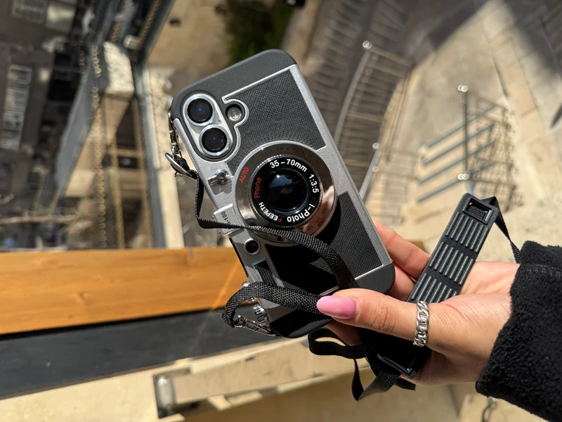 Camera design iPhone 15 case