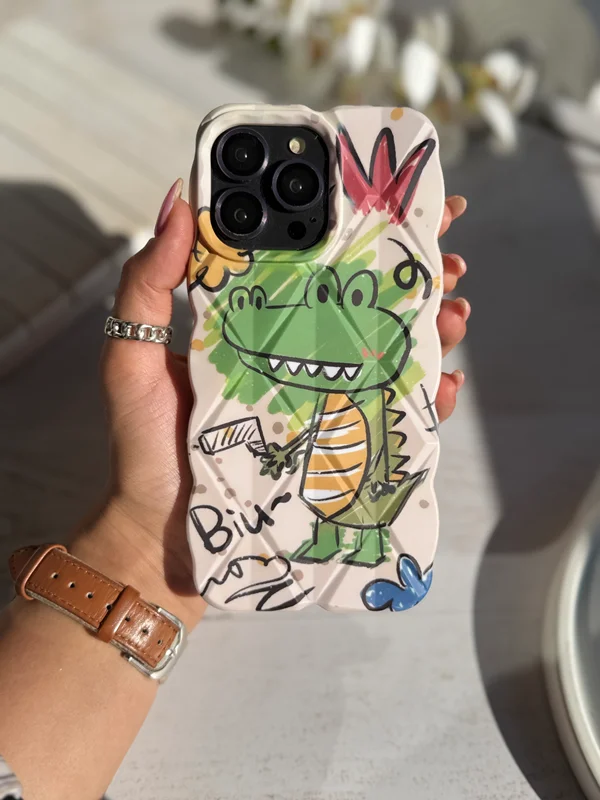 Zoo animal design iPhone 15 Pro case