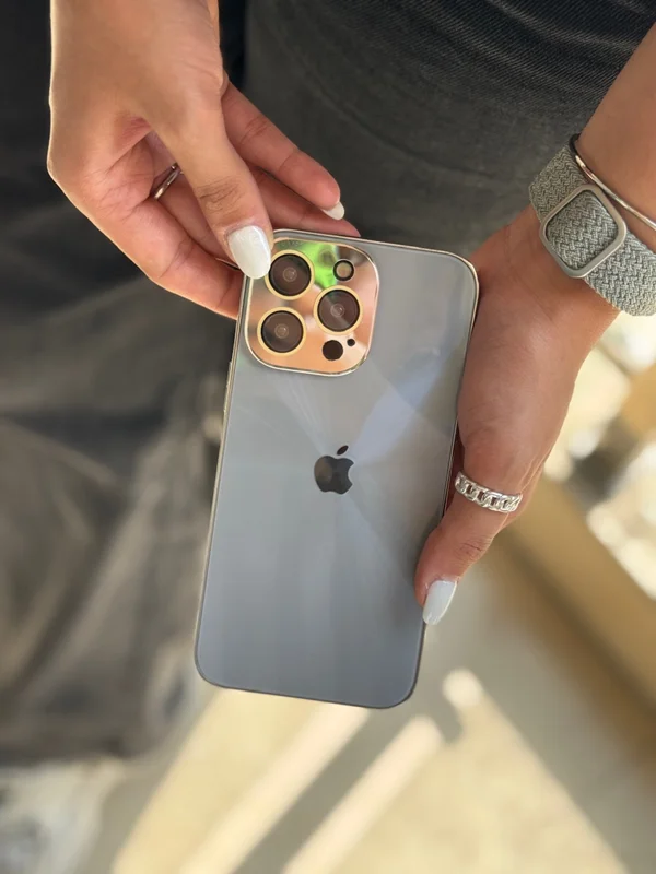 Titanium laser iPhone 11 Pro Max case