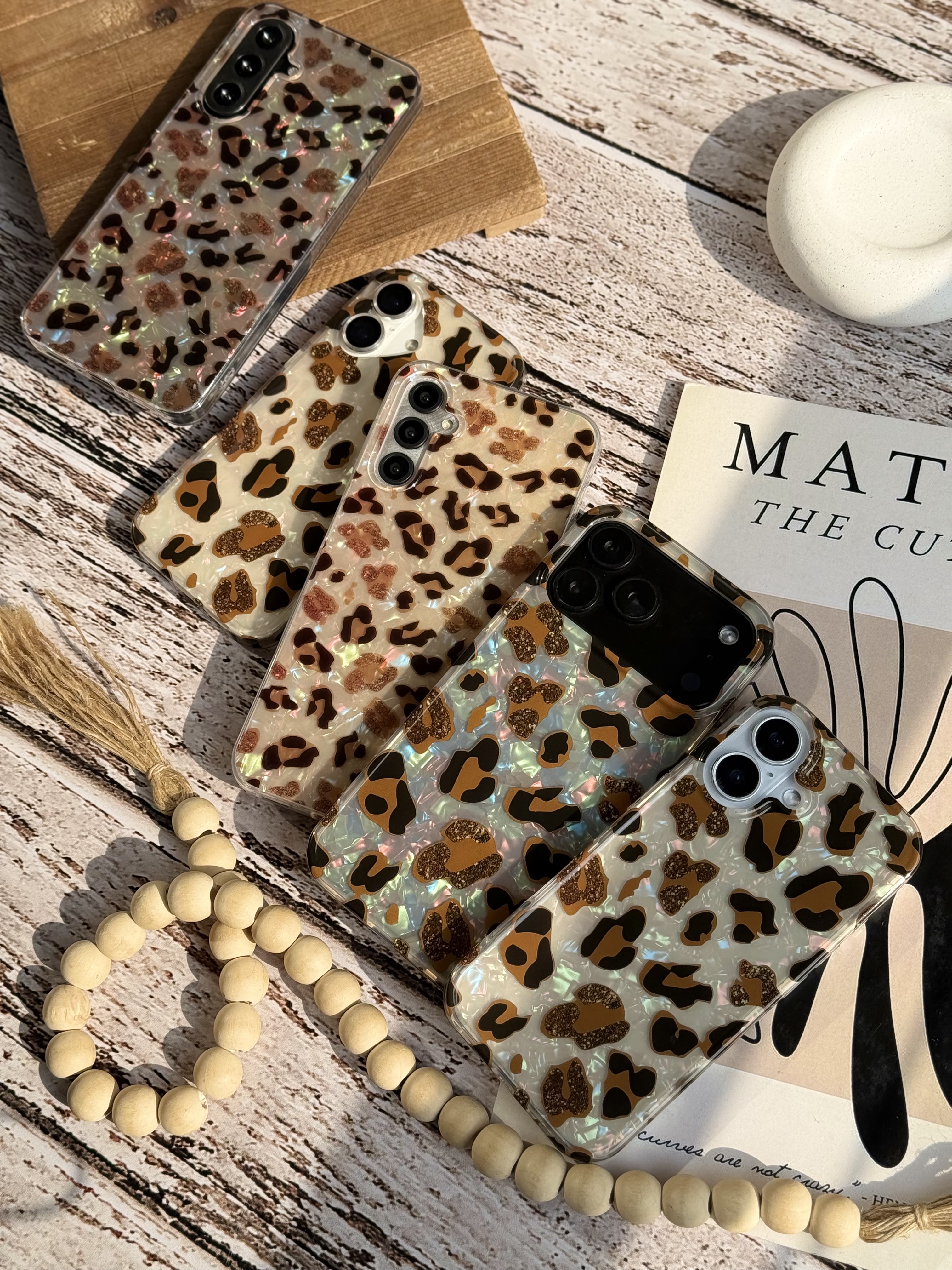 قاب پلنگی یخی آیفون ، سامسونگ ، شیائومی (کدC2191)