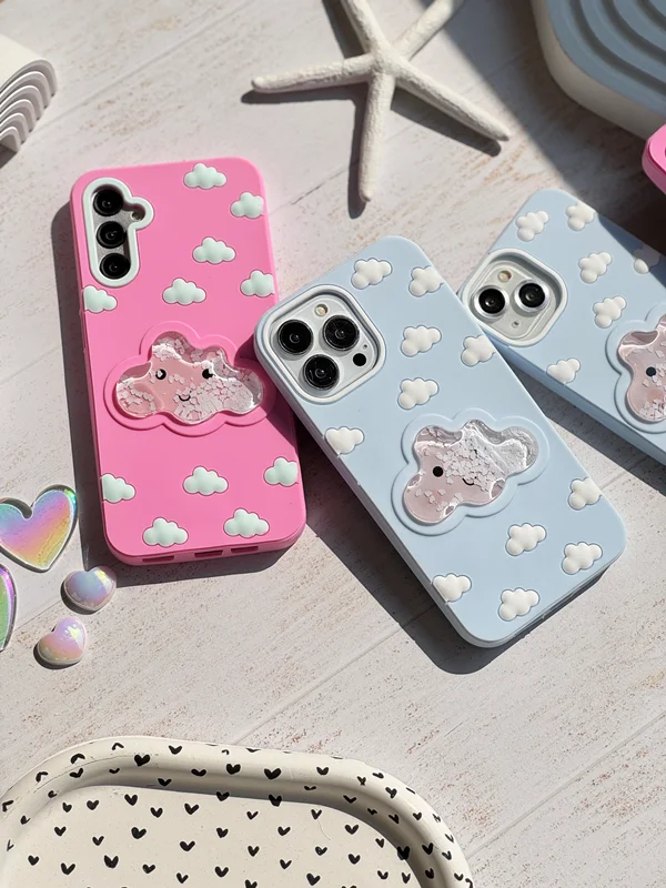Fantasy Cloud aquarium silicone iPhone 12 and iPhone 12 pro