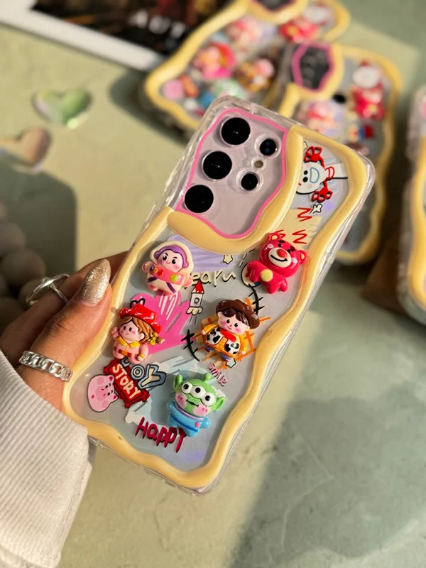 Samsung A50 and Samsung A30s and Samsung A50s phone case with embossed Toy Story design
