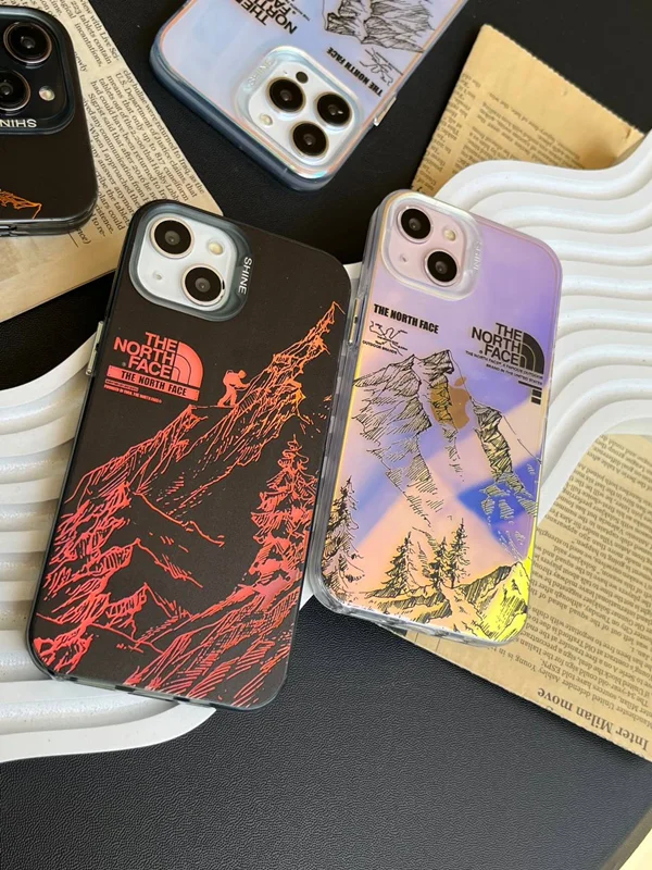 North face hologram iPhone 12-12 Pro case