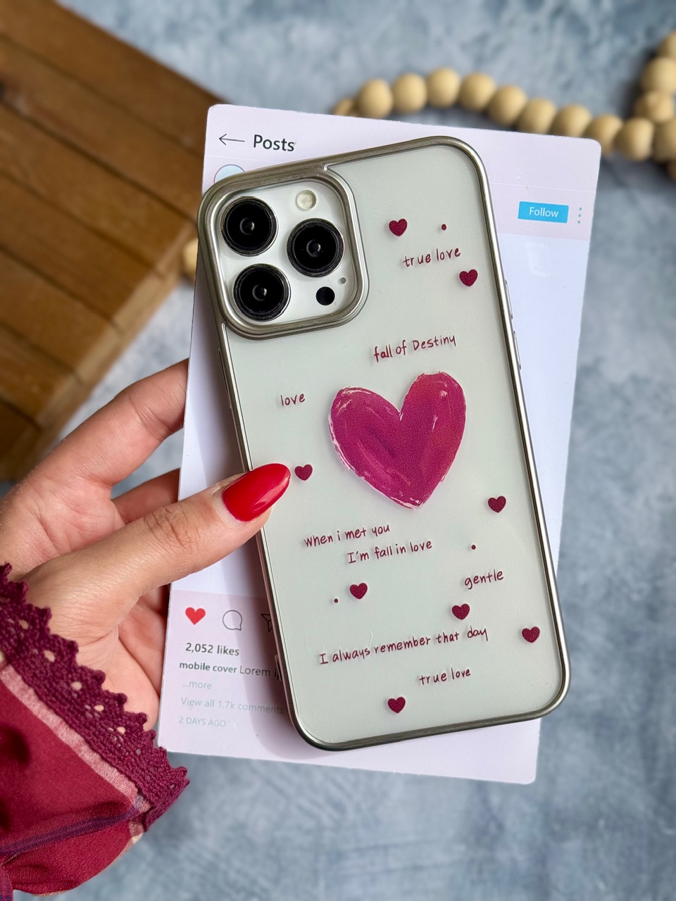 قاب True Love (کدC2197)