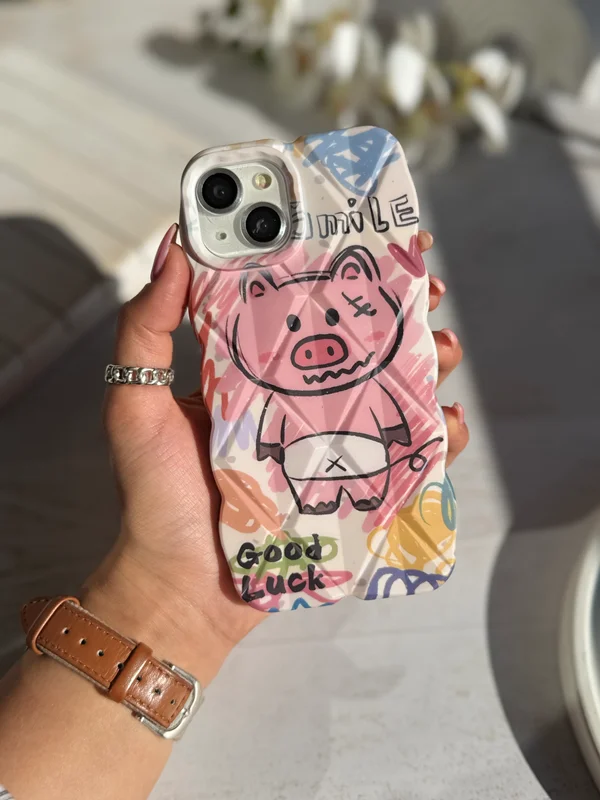 Zoo animal design iPhone 15 Pro case