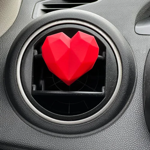 خوشبو کننده خودرو طرح قلب سه بعدی (کدc1007)