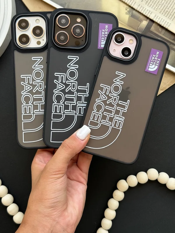 Matte North Face iPhone 12 and iPhone 12 pro case