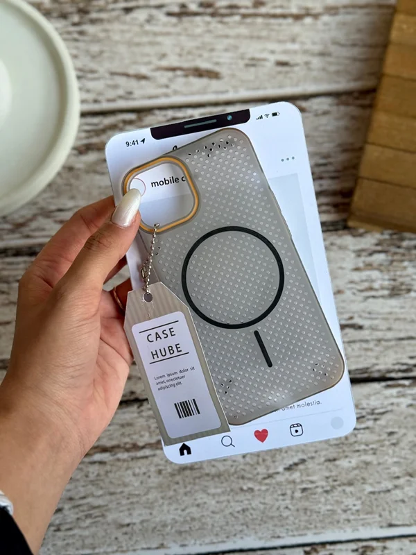 Dot MagSafe Magnetic Ring Phone Case iPhone 15 phone