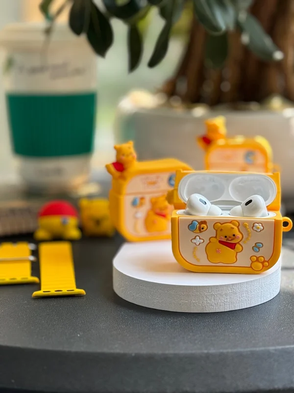 Pooh silicone airpod cover suitable for airpod