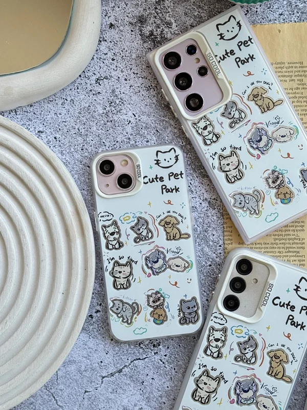 Cute animal park case for Samsung A51 phone
