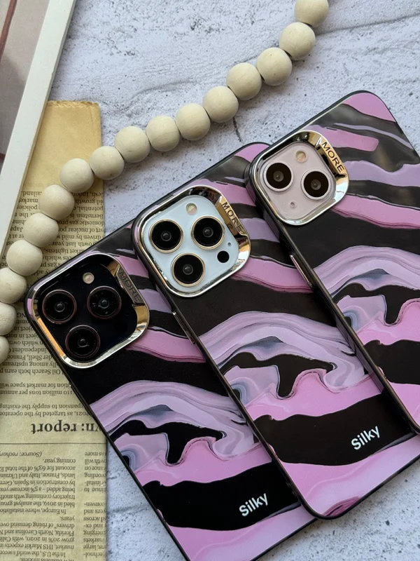 Colored iPhone 12 and iPhone 12 Pro Silky Case