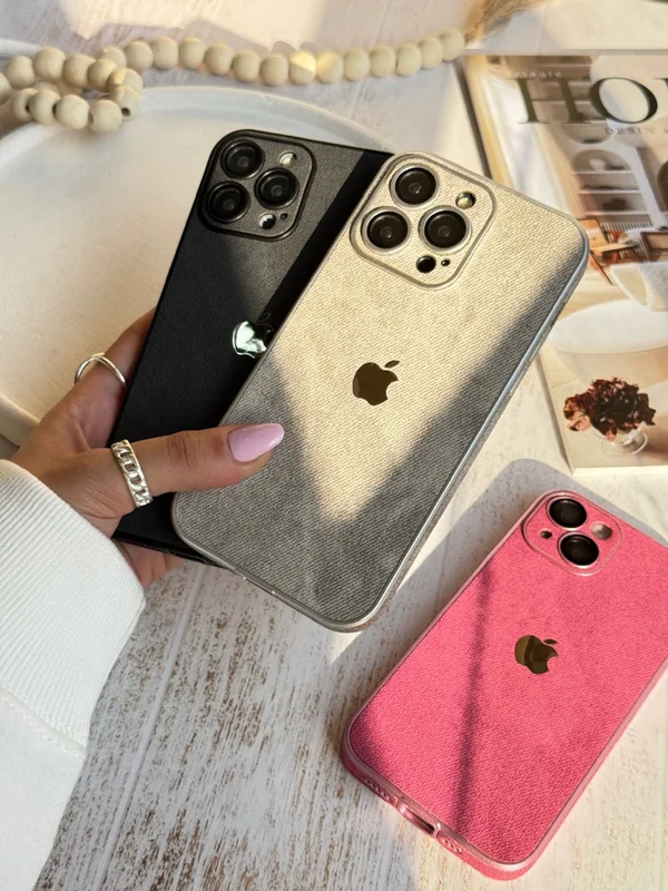 Alcantara fabric iPhone 12 Pro Max frame