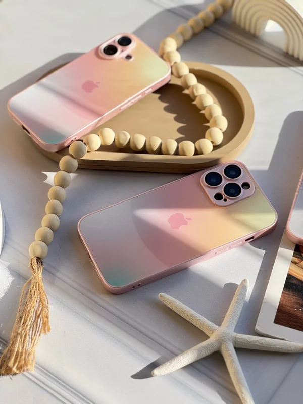 Rose quartz iPhone 13 Pro Max case