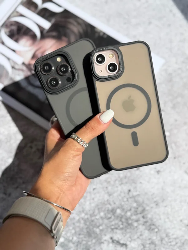 iPhone case with matte mag safe