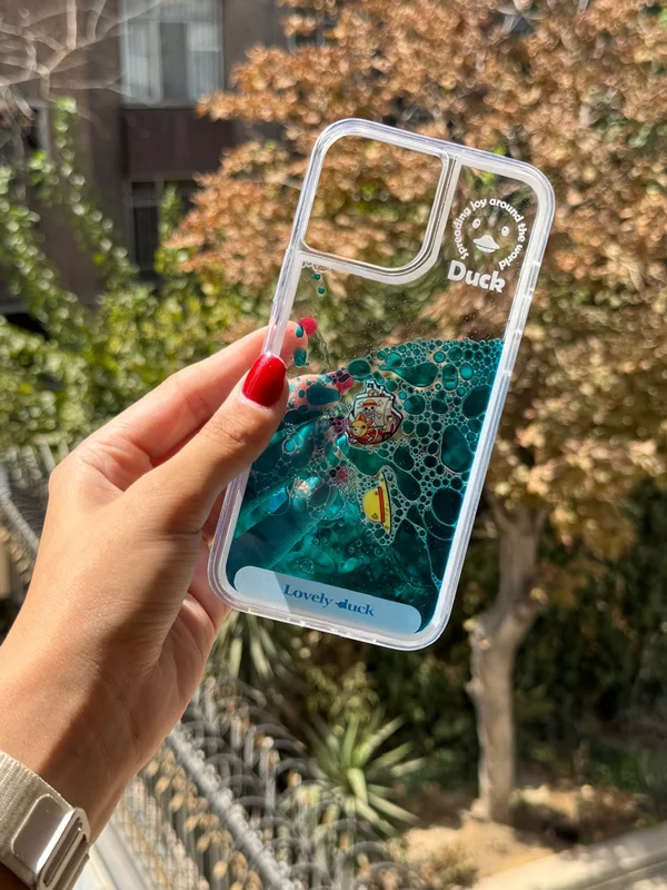 Moving ship aquarium iPhone 13 Pro case