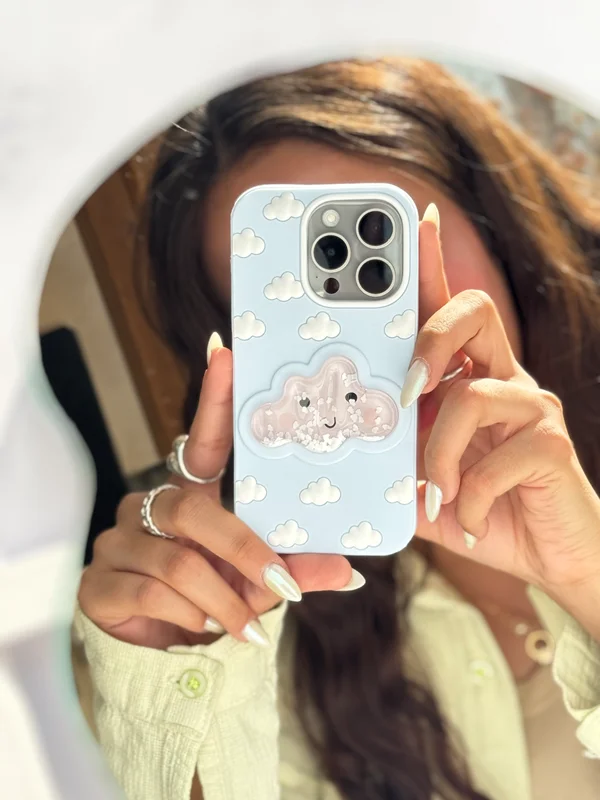 Fantasy Cloud aquarium silicone iPhone 12 and iPhone 12 pro