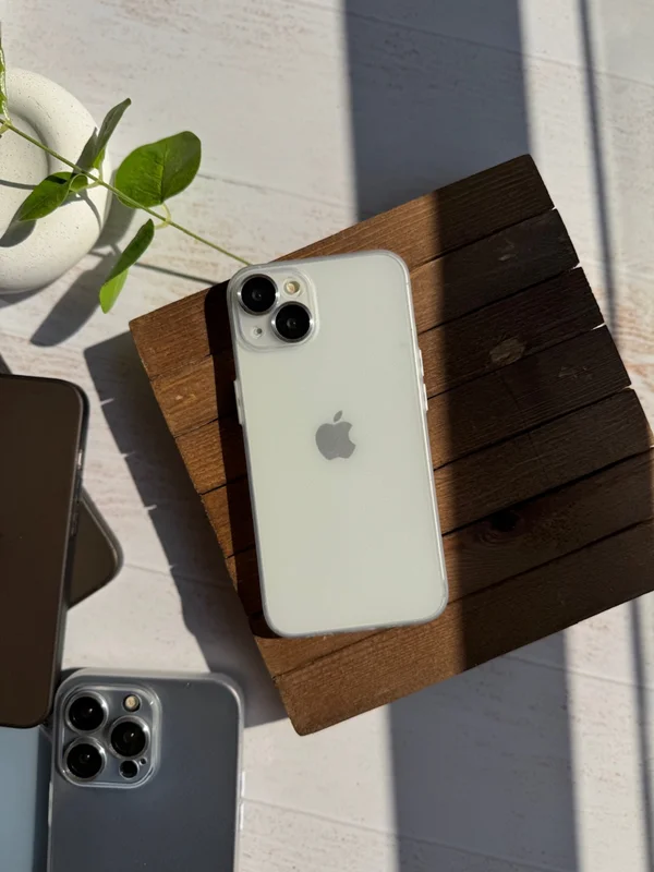 Matte iPhone 13 Pro phone case with lens protector