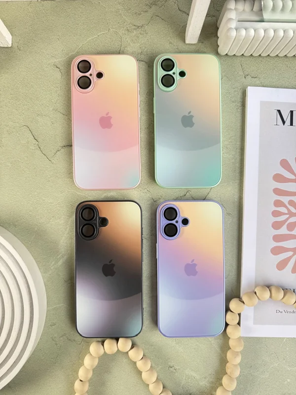 iPhone 15 case with quartz design