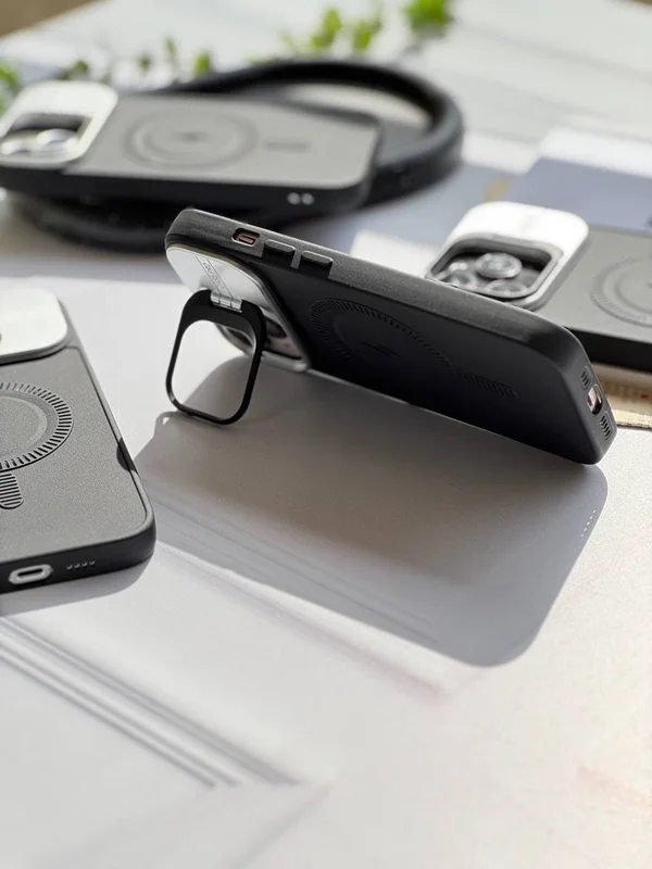 Mag safe iPhone 11 Pro Max case with lens stand