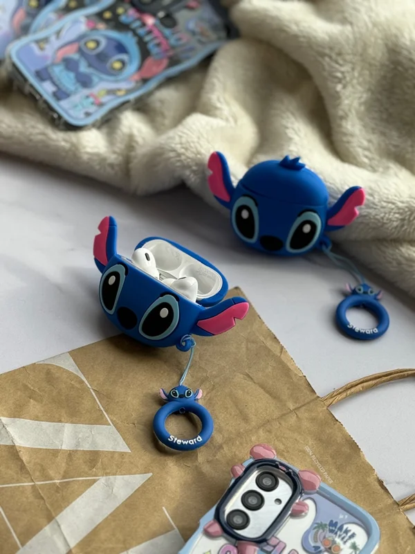 Airpod silicone stitch cover suitable for