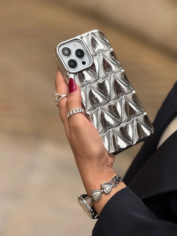 Shell white heart apple watch band