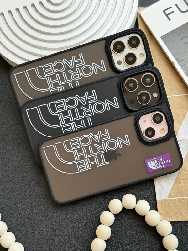 Matte North Face iPhone 12 and iPhone 12 pro case