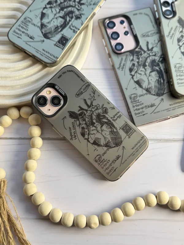 Xiaomi  Redmi Note 8 heart design frame