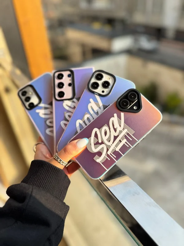 Samsung S21 FE Holographic Sea Design Case