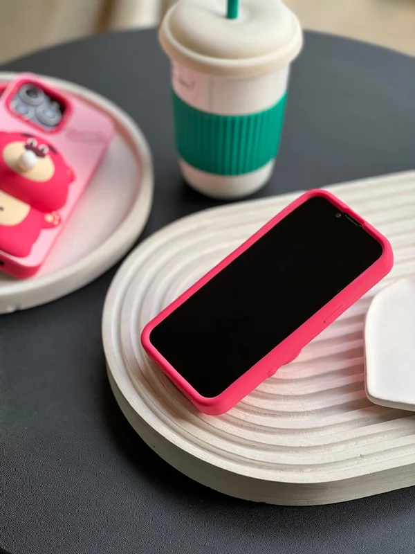 Fancy Doll silicone gummy iPhone case