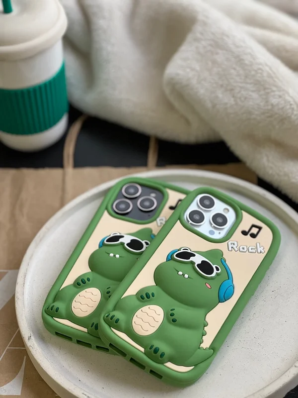 Dinosaur fantasy silicone Xiaomi Poco X6 Pro  case