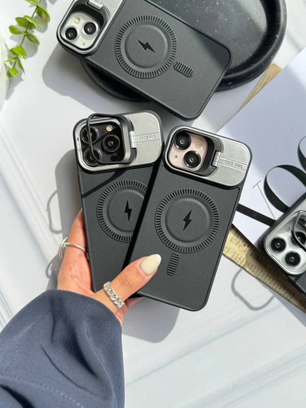 Mag safe iPhone 11 Pro Max case with lens stand