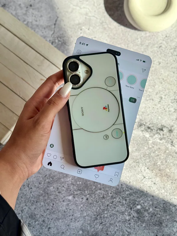 Classic PlayStation 1 Design Phone Case iPhone 14 ProMax phone